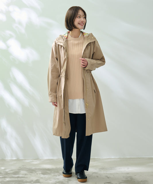 Arnold Palmer フーディーロングコート