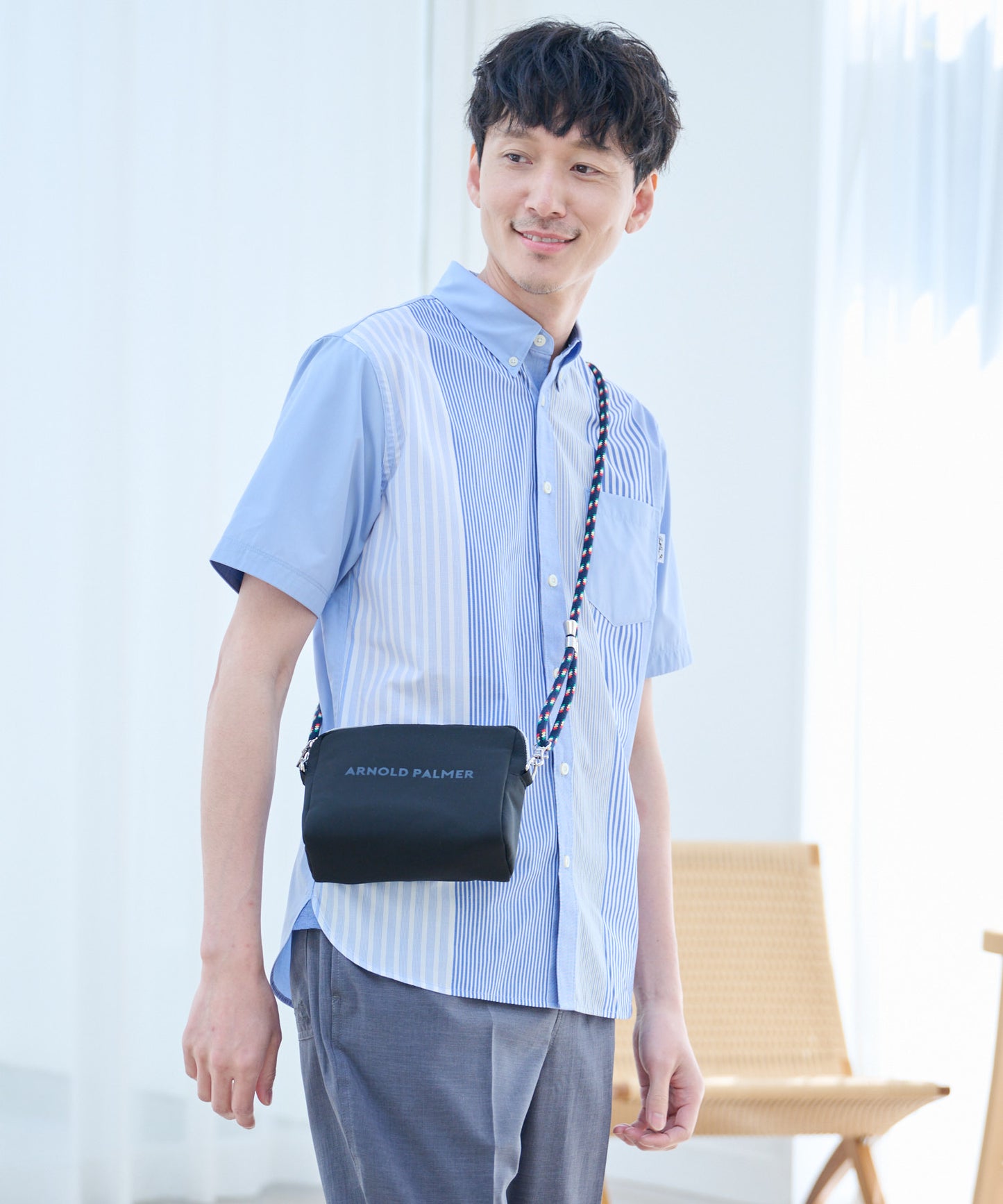 【期間限定】 パーマーミックスコード シェアミニショルダーバッグ