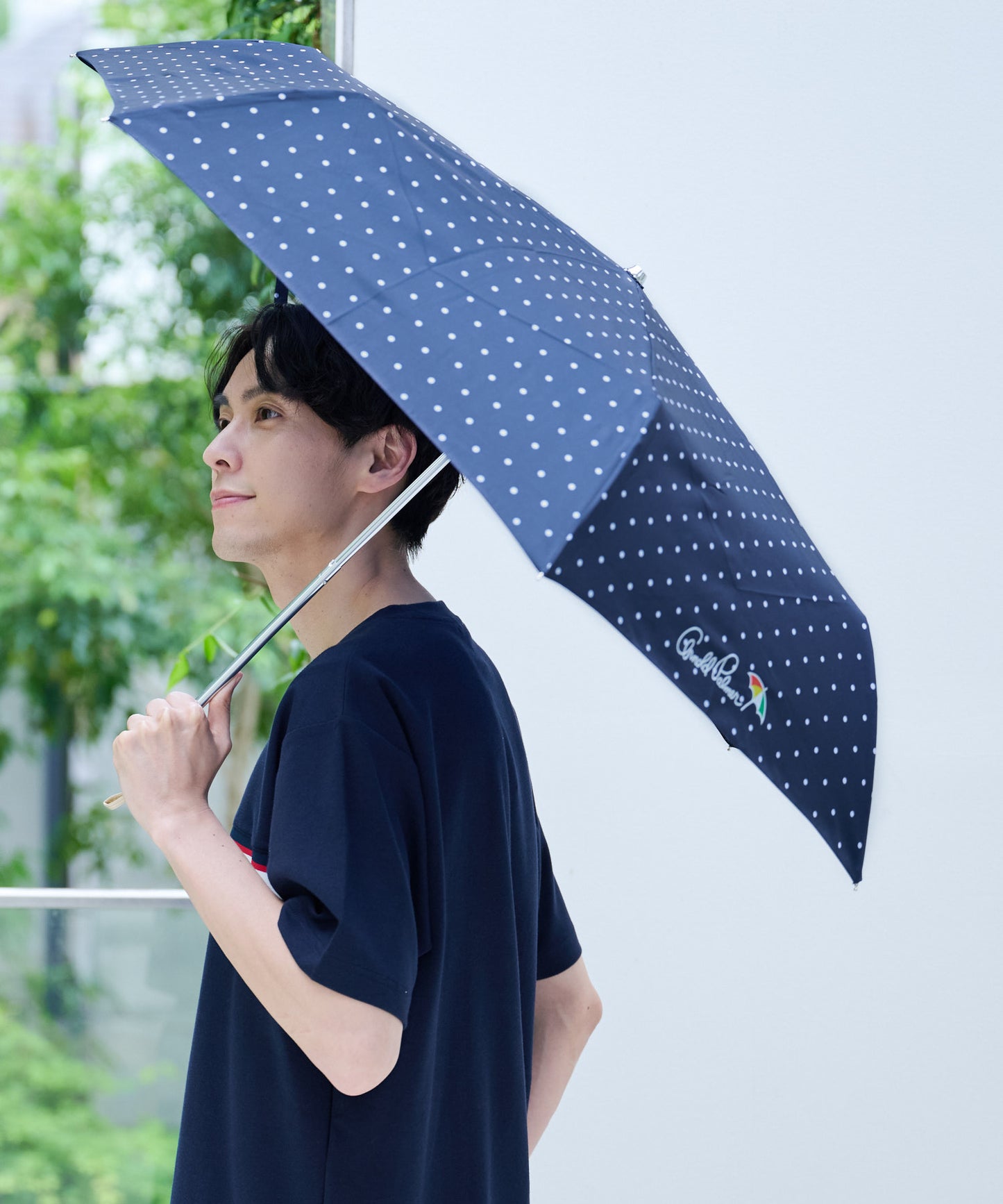 【期間限定 セール】 ドット柄 晴雨兼用 シェア 折り畳み傘