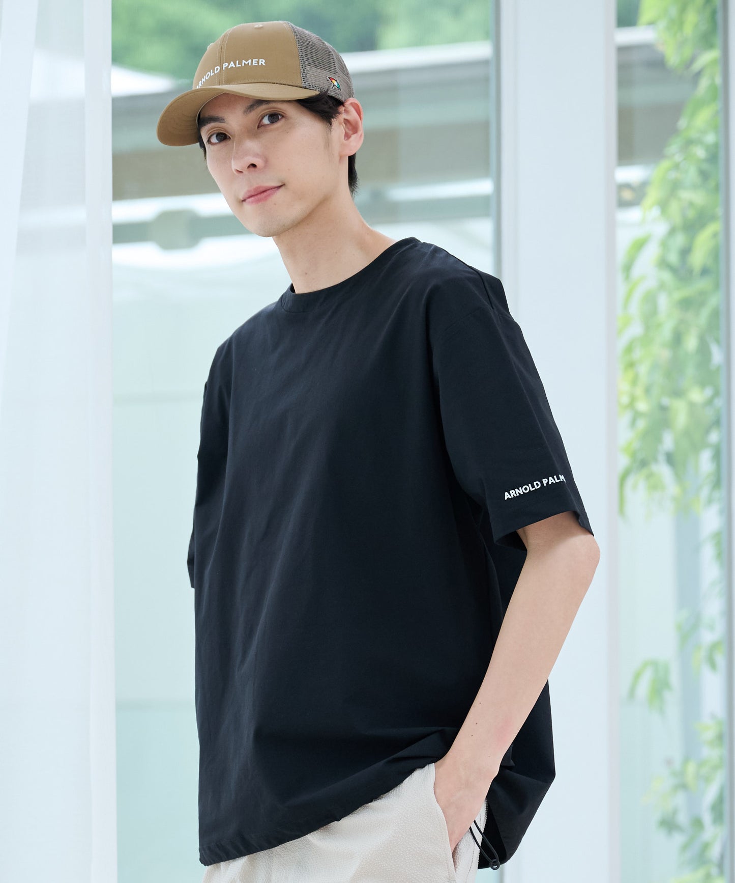 タウン&レジャー 撥水シェアメッシュキャップ