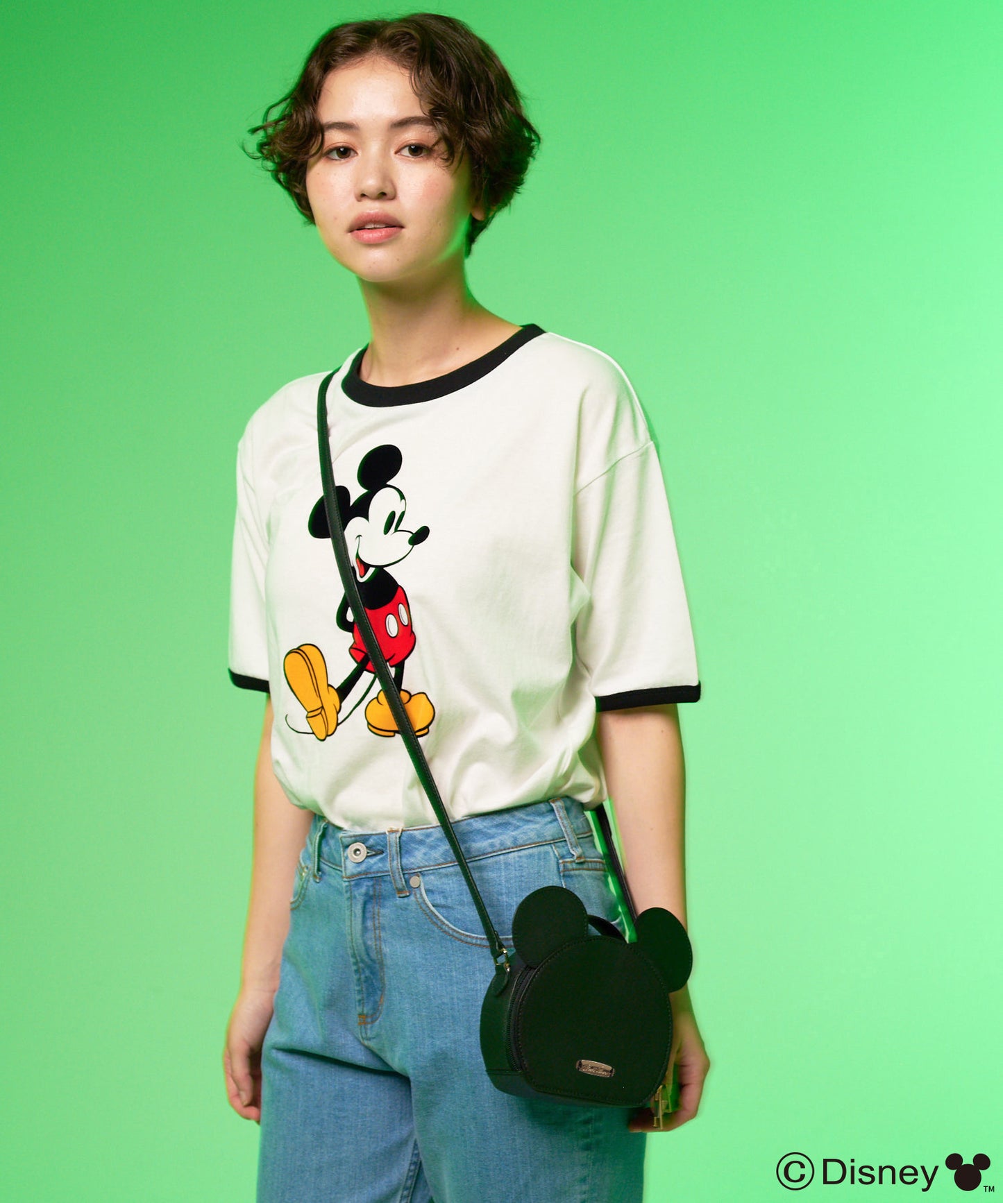 Mickey/Arnold Palmer/ミツマルシェアショルダーバッグ
