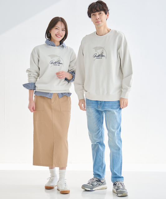 Arnold Palmer 裏毛ボールバイオ加工 シェア ロゴスウェットプルオーバー