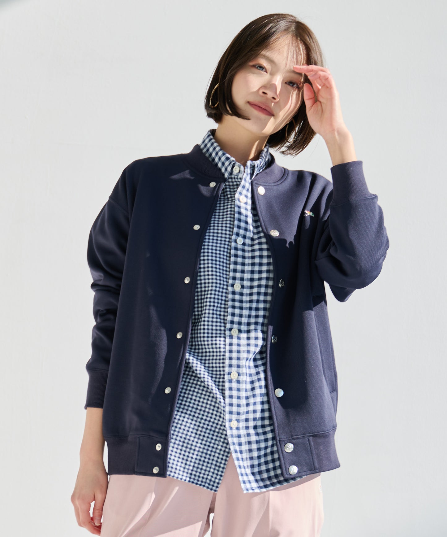 【残り2点】シェア ミラノリブポンチブルゾン