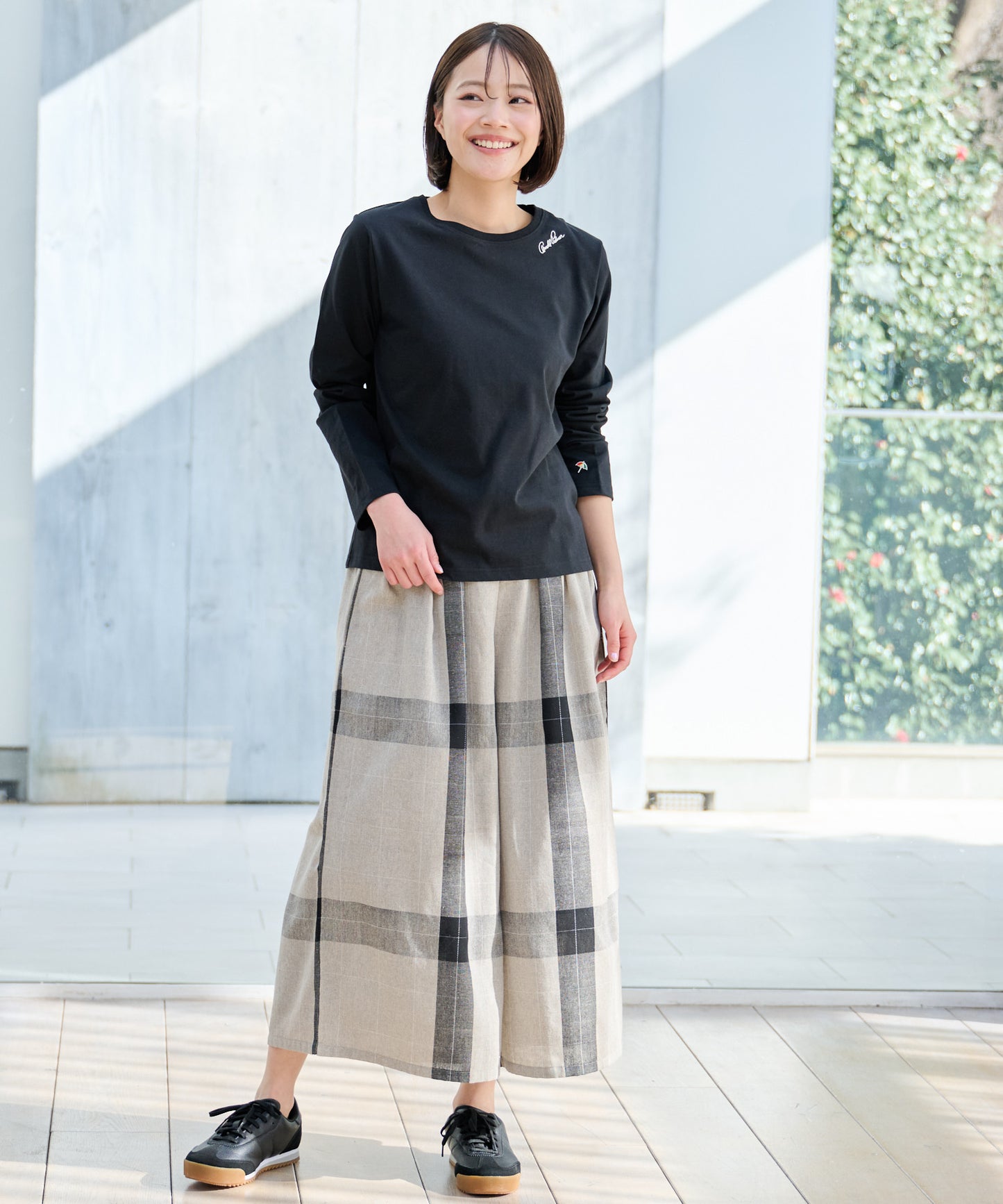 【残り3点】ワンポイント ロゴベーシックロンT