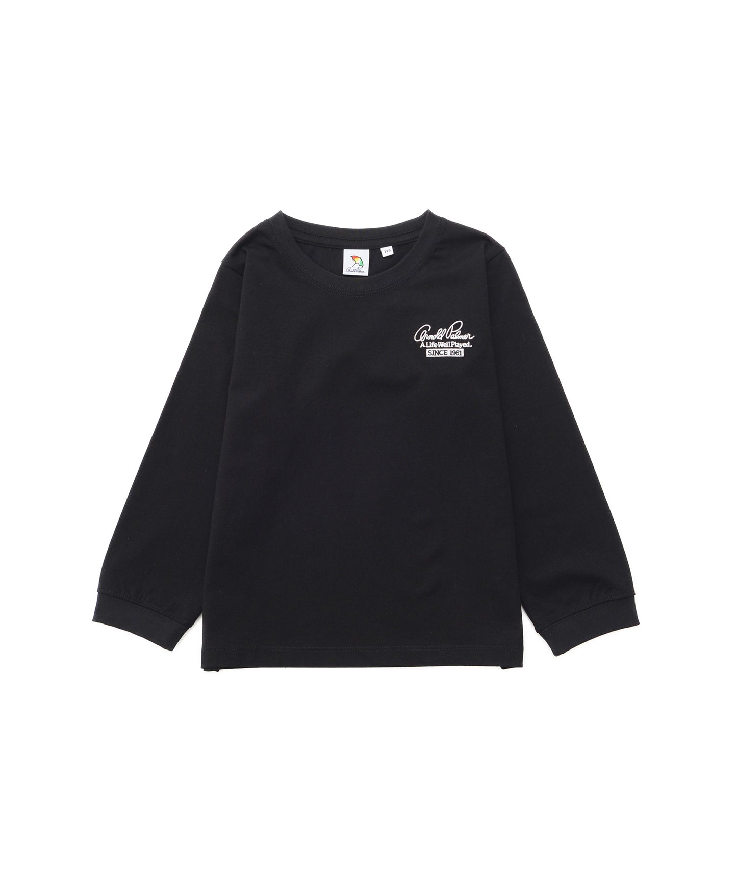 バックロゴグラフィック ロングスリーブTシャツ【キッズ】