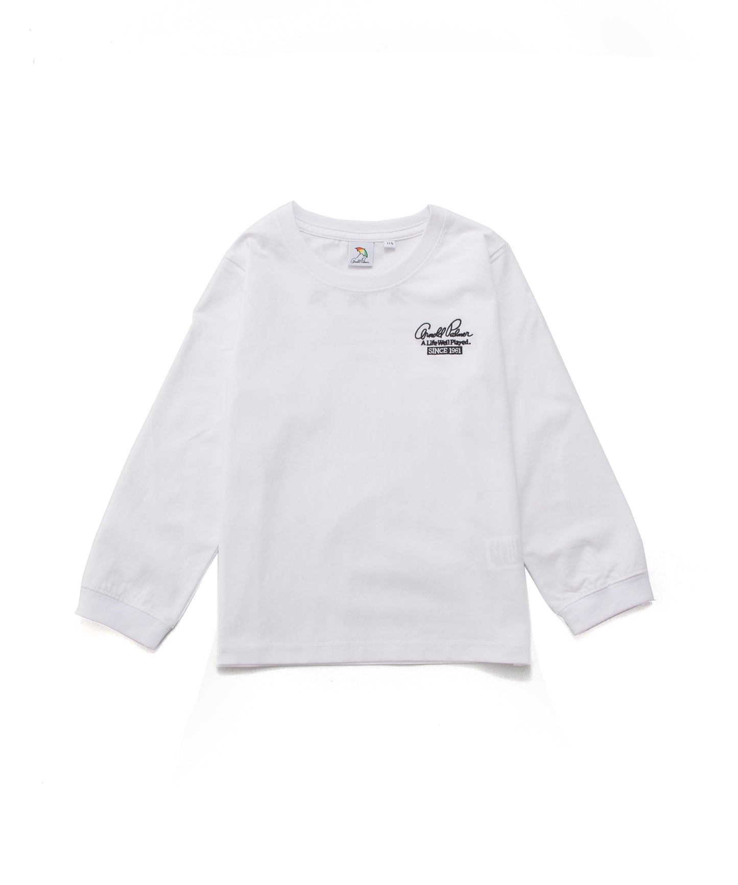 バックロゴグラフィック ロングスリーブTシャツ【キッズ】