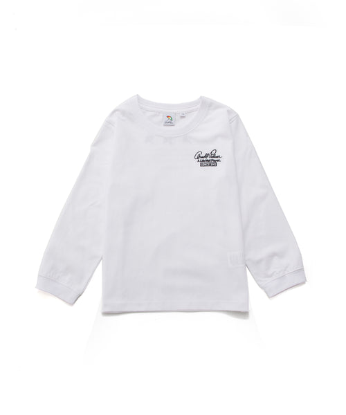 【残り1点】バックロゴグラフィック ロングスリーブTシャツ【キッズ】