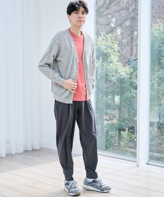 Arnold Palmer 寄り添うリネン ニットカーディガン