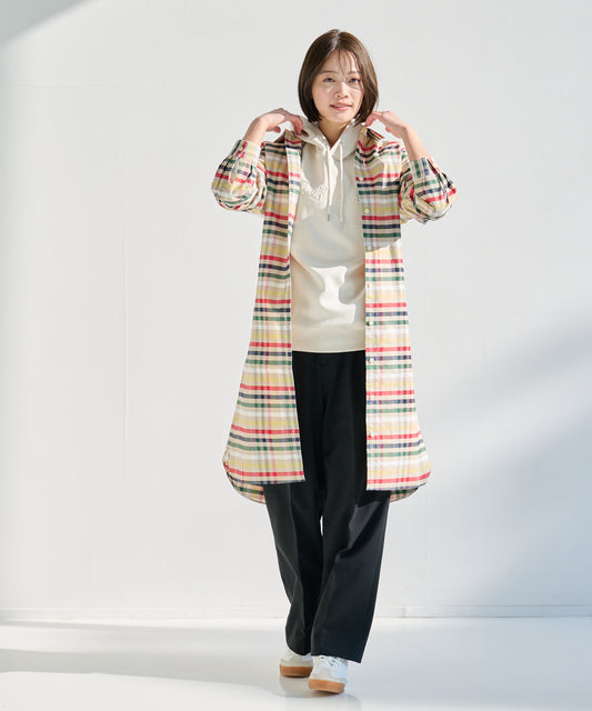 Arnold Palmer パーマーチェック オックスシャツワンピース