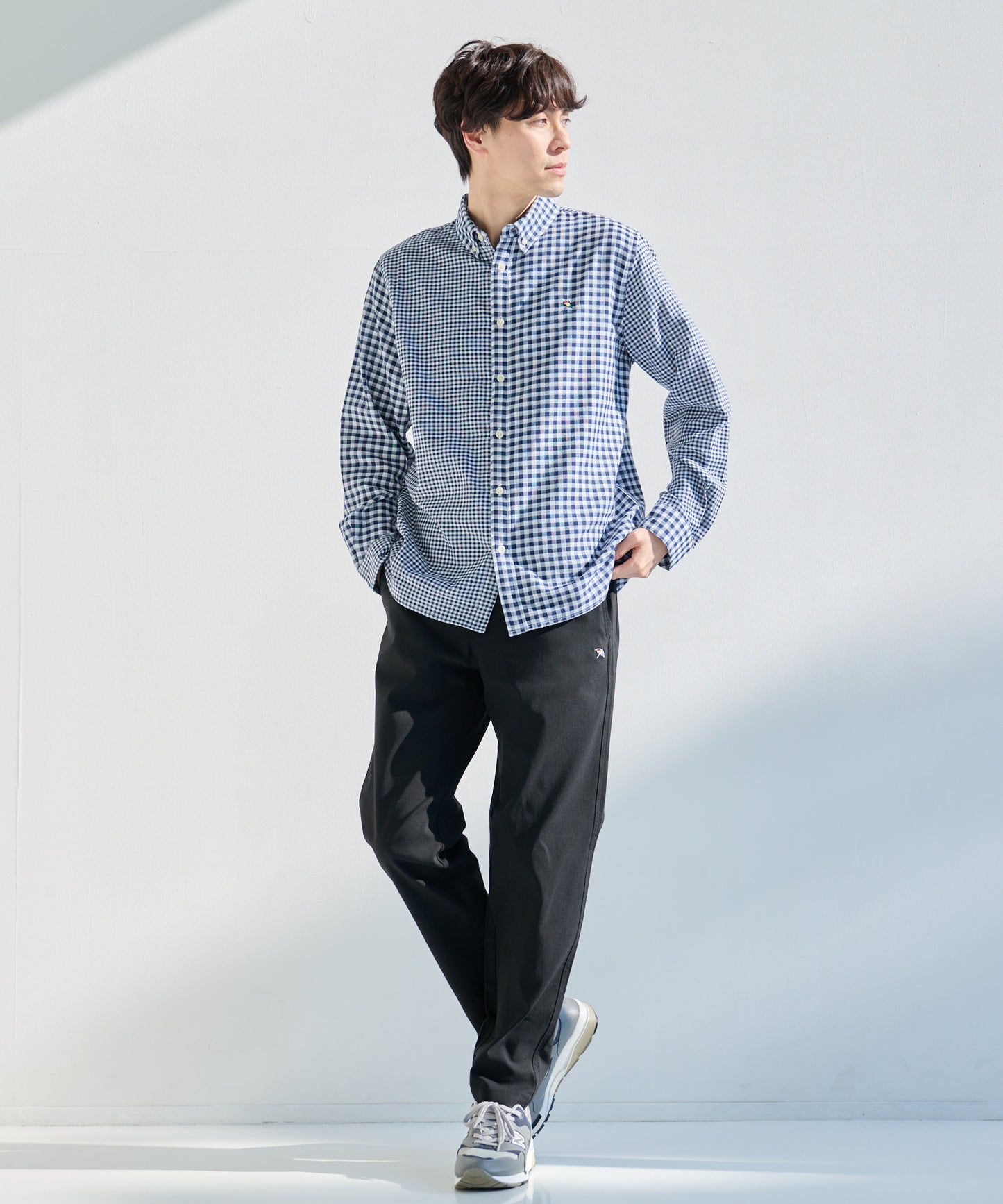 【TIME SALE】【残り3点】EVERY DAY ギンガムチェック シェア シャツ