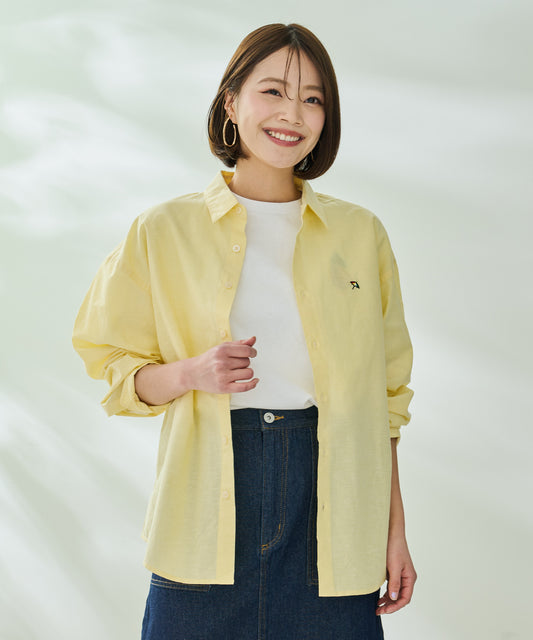 Arnold Palmer 寄り添うリネン オーバーシェアシャツ