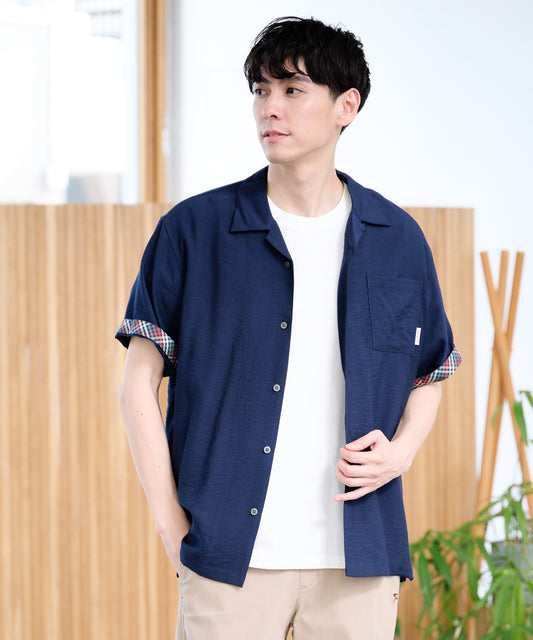 Arnold Palmer アムンゼン オープンカラーシャツ