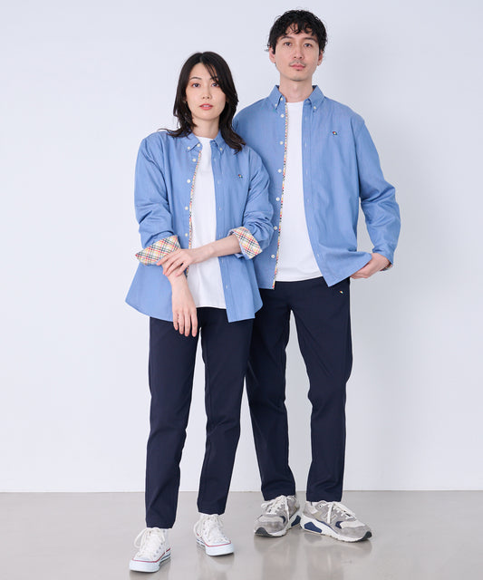 Arnold Palmer 裏ワザデニム イージーケア 長袖 シェア シャツ