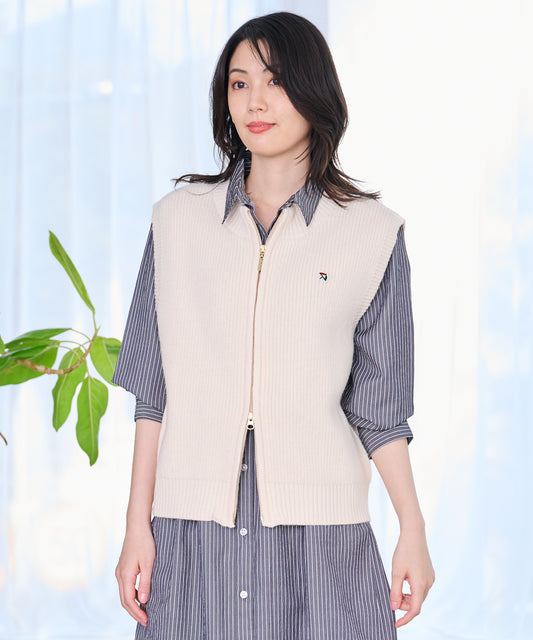 Arnold Palmer ダブルオープン ジップニットベスト