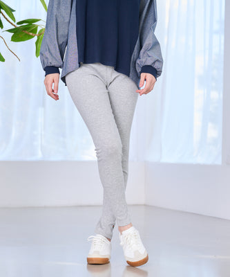 リブレギンスパンツ