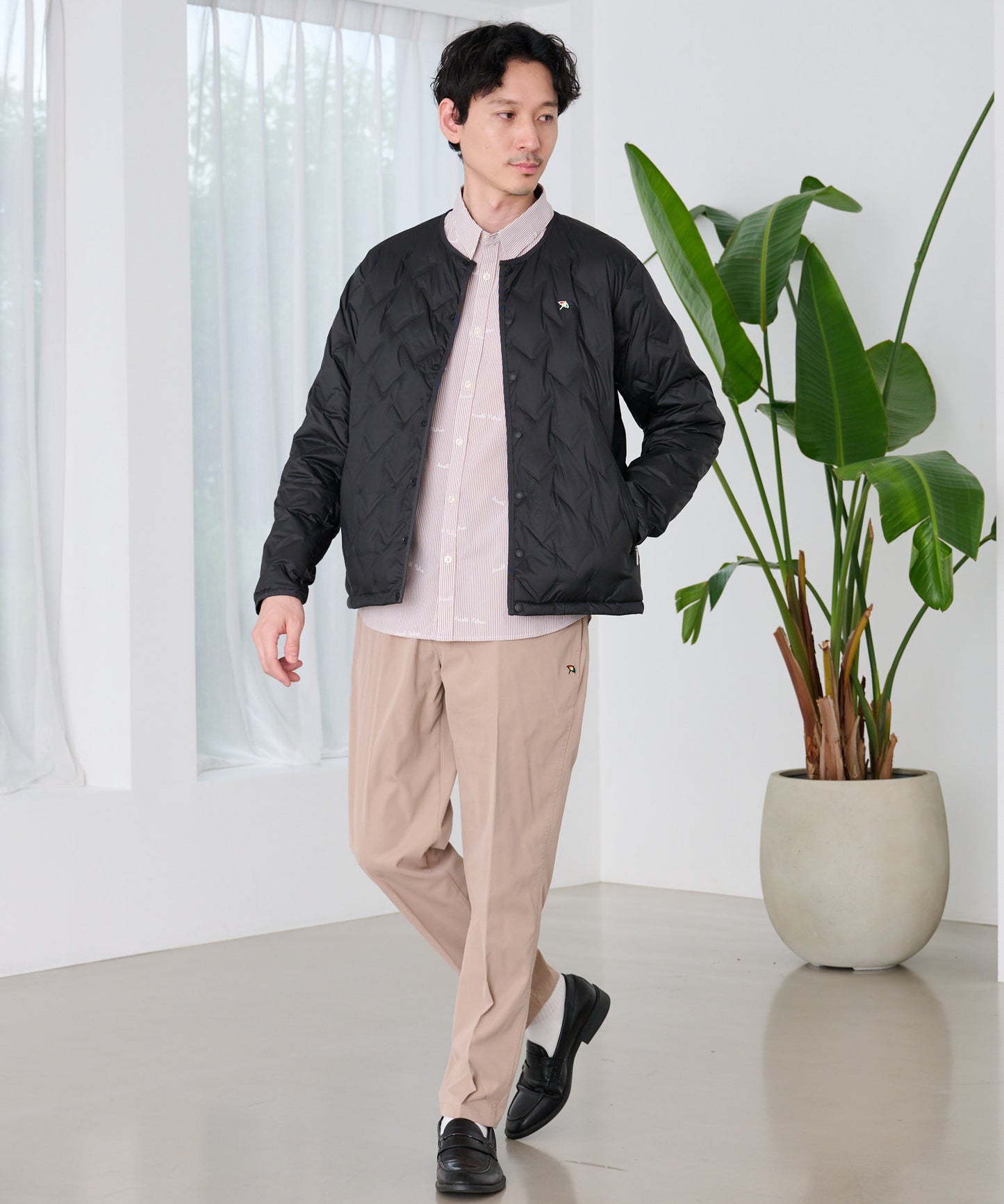 【残り1点】シームレス シェア インナーダウンジャケット