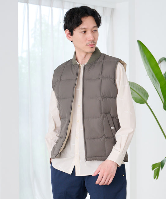 Arnold Palmer ブロックキルト ダウンベスト