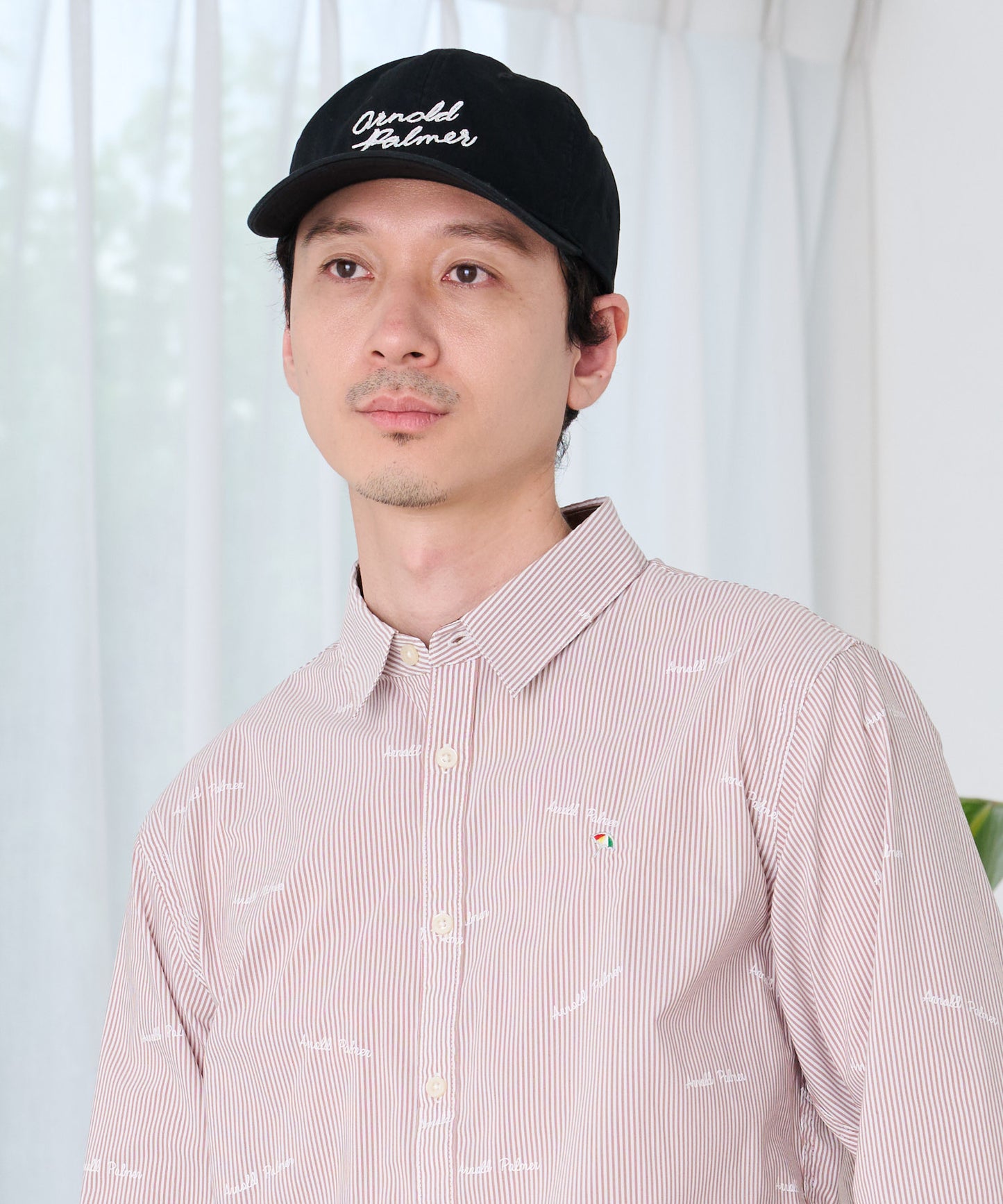 チェーン ステッチロゴ シェア キャップ