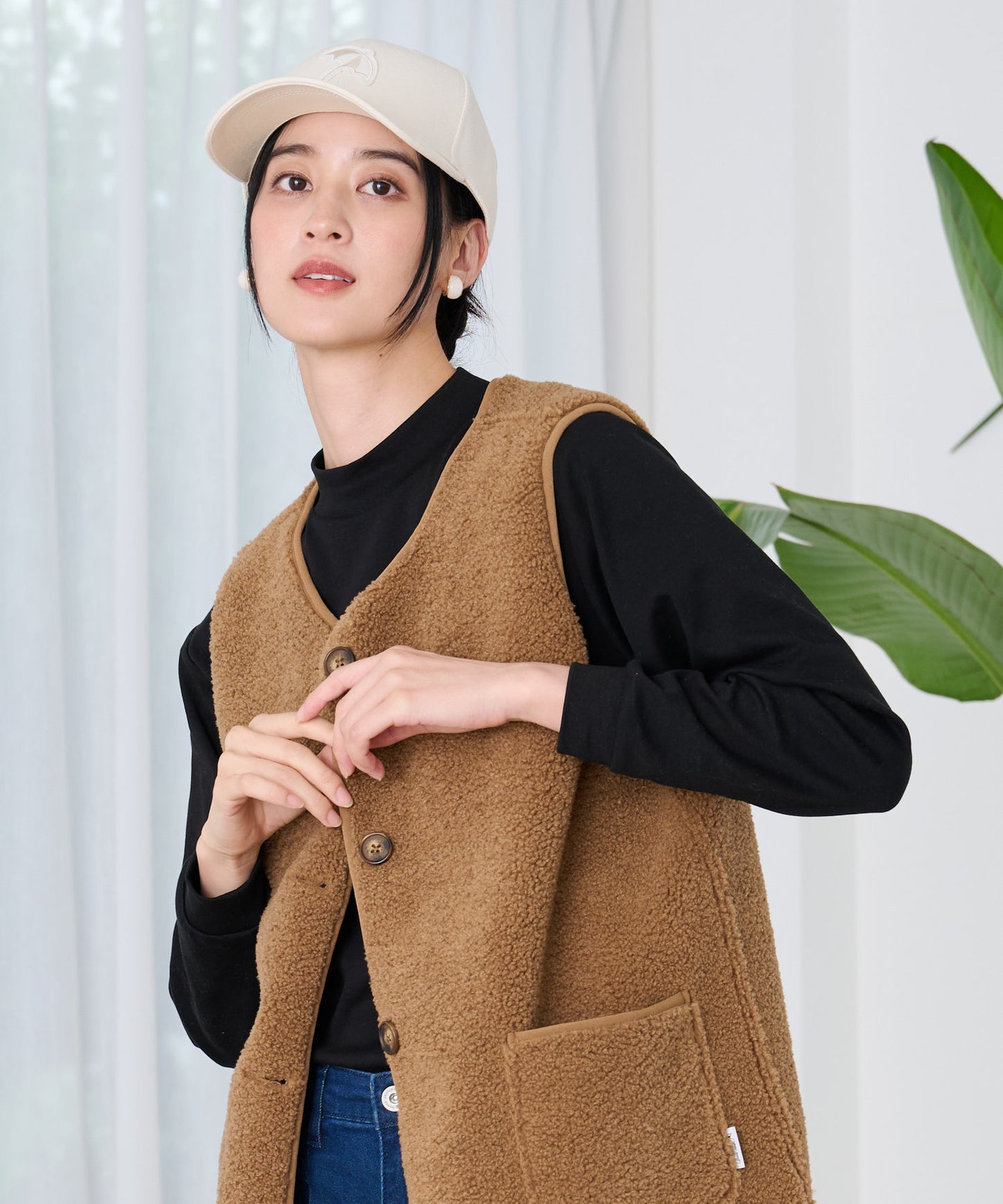 ビッグアンブレラ ロゴ シェア キャップ