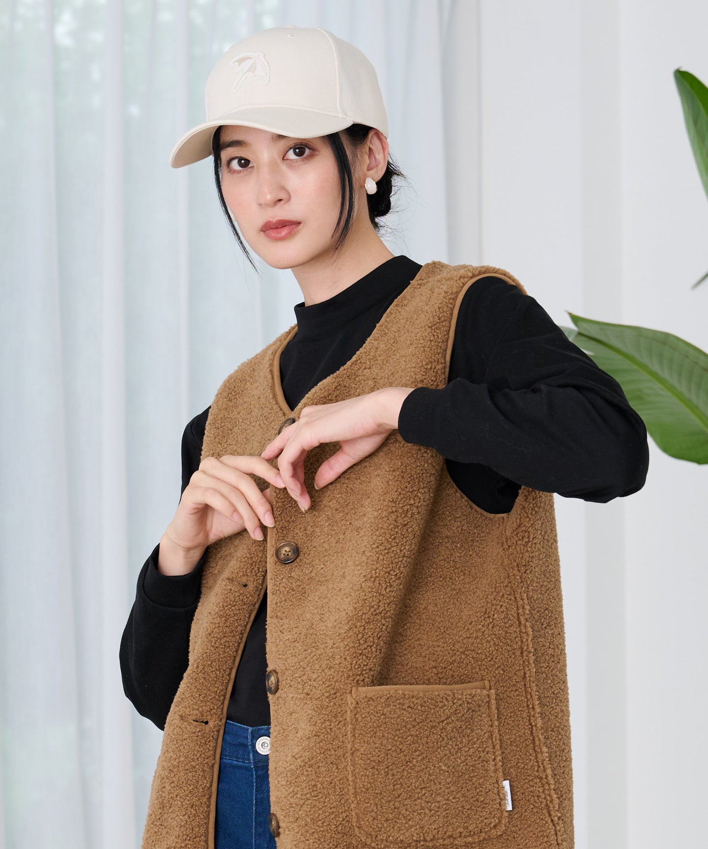ビッグアンブレラ ロゴ シェア キャップ