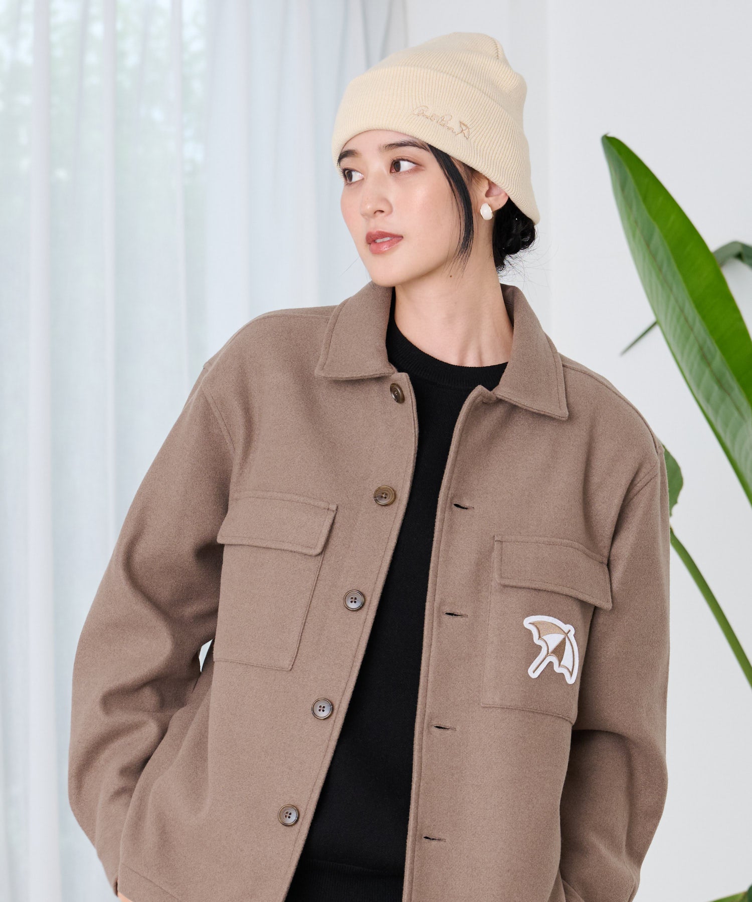 ベーシック シェア ショートビーニー（ニットキャップ/ビーニー/ユニ