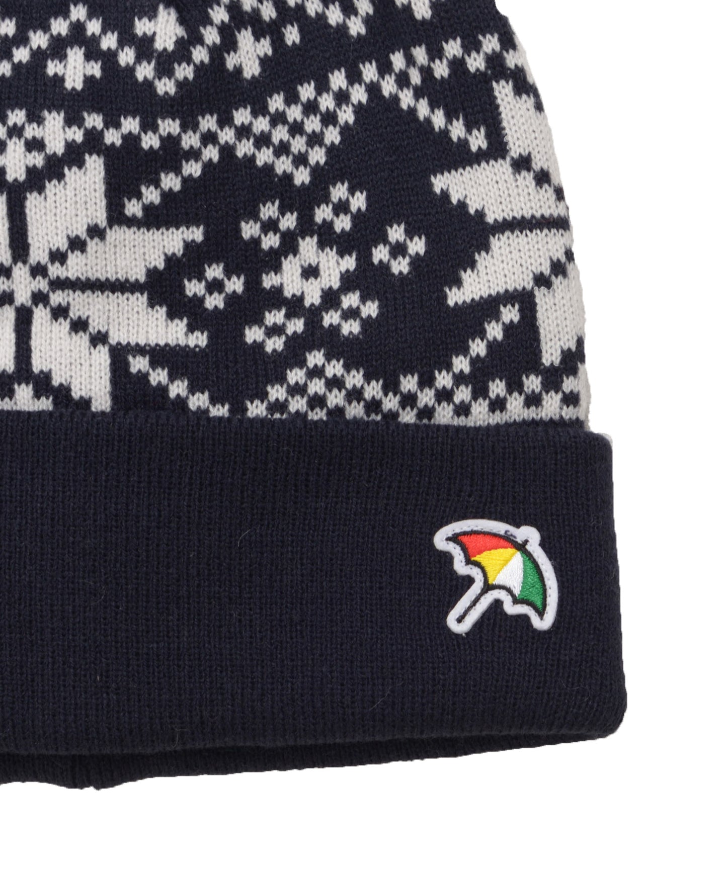 ジャガードロゴ シェア ニットキャップ