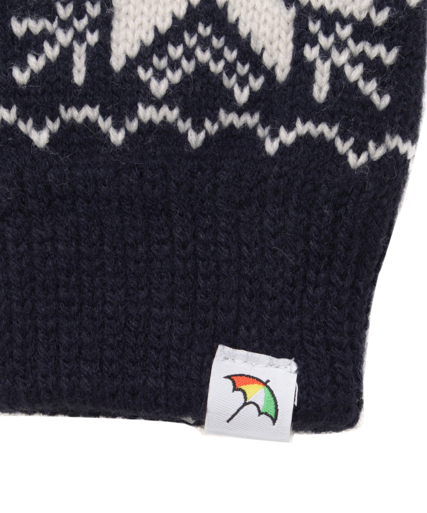 ジャガード ニットグローブ