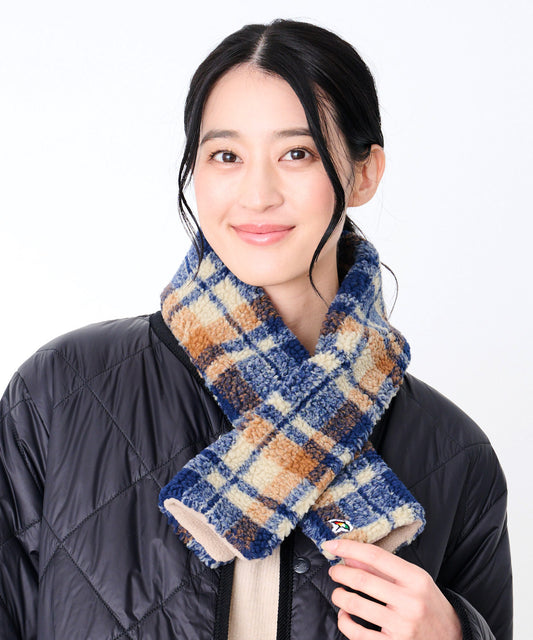 Arnold Palmer チェックボア リバーシブルマフラー