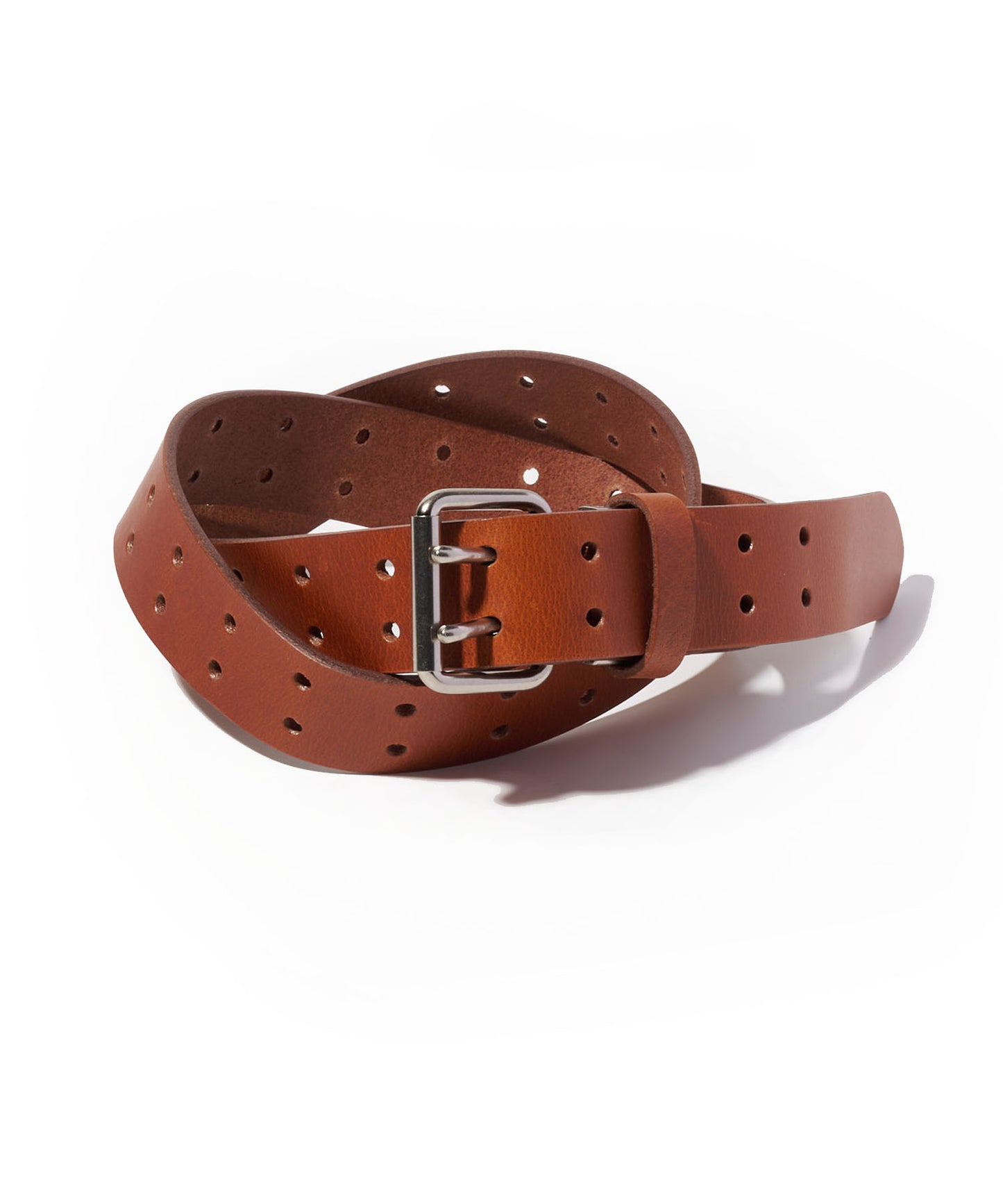 リアルレザー Wピンベルト