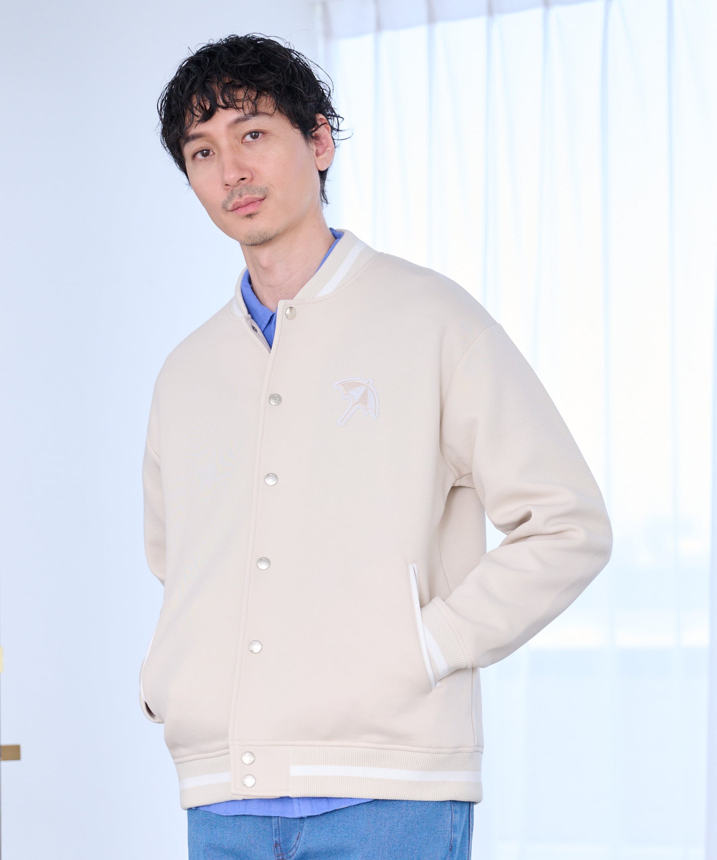 ダンボールニット シェア スタジアムジャンパー