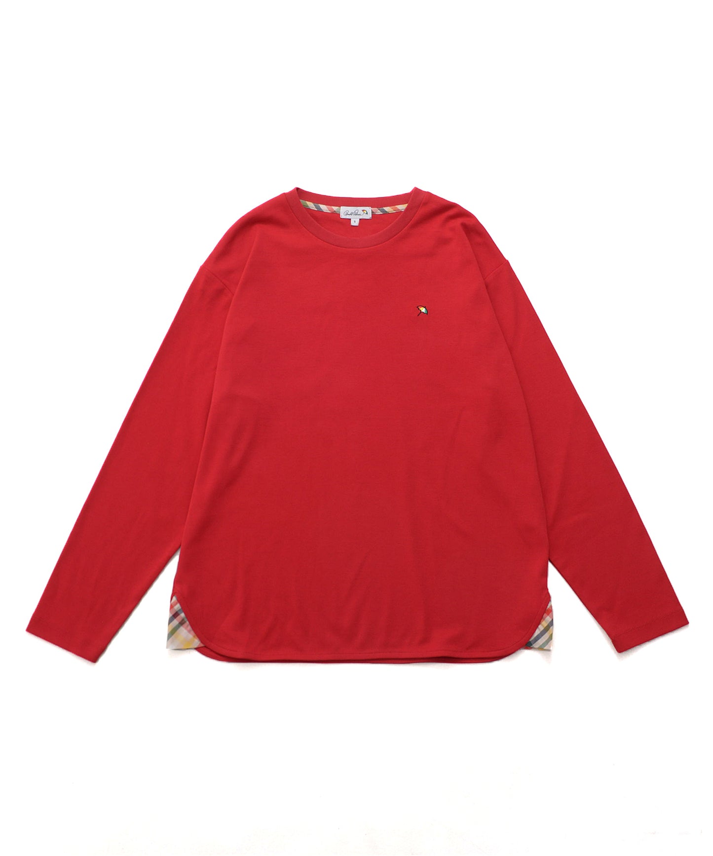 シェア スムースコットン ラウンドヘム ロングTシャツ