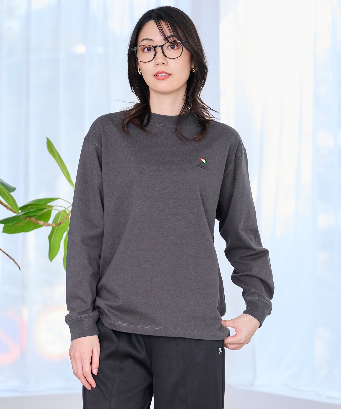 アンブレラロゴ シェア ロングTシャツ