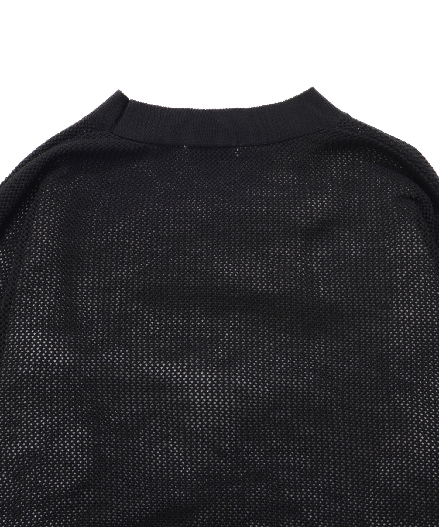 シェア メッシュニットカーディガン + ロングTシャツセット