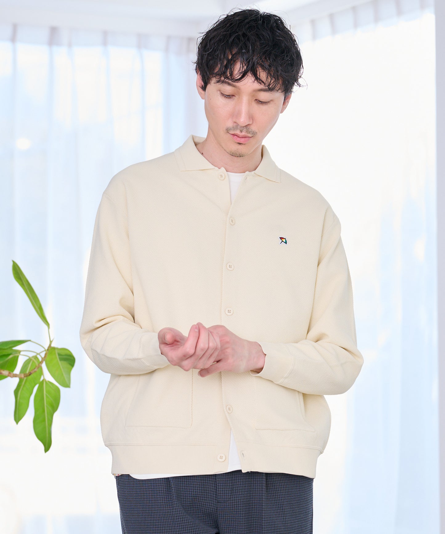 シェア スポンディッシュ カノコニット カーディガン
