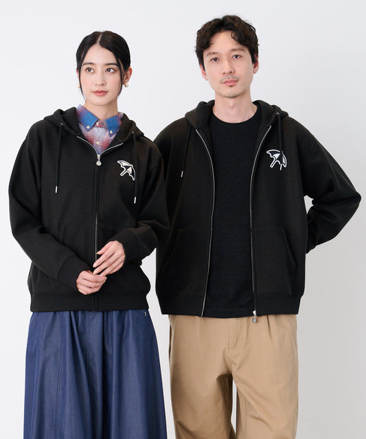 Arnold Palmer ウールライクメルトン シェア フルジップパーカー