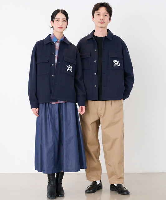 Arnold Palmer ウールライクメルトン シェア CPO シャツジャケット