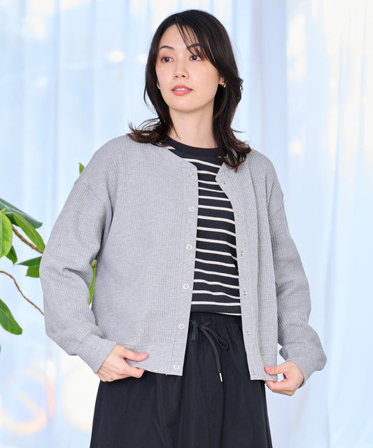 Arnold Palmer ベーシック ワッフルカーディガン