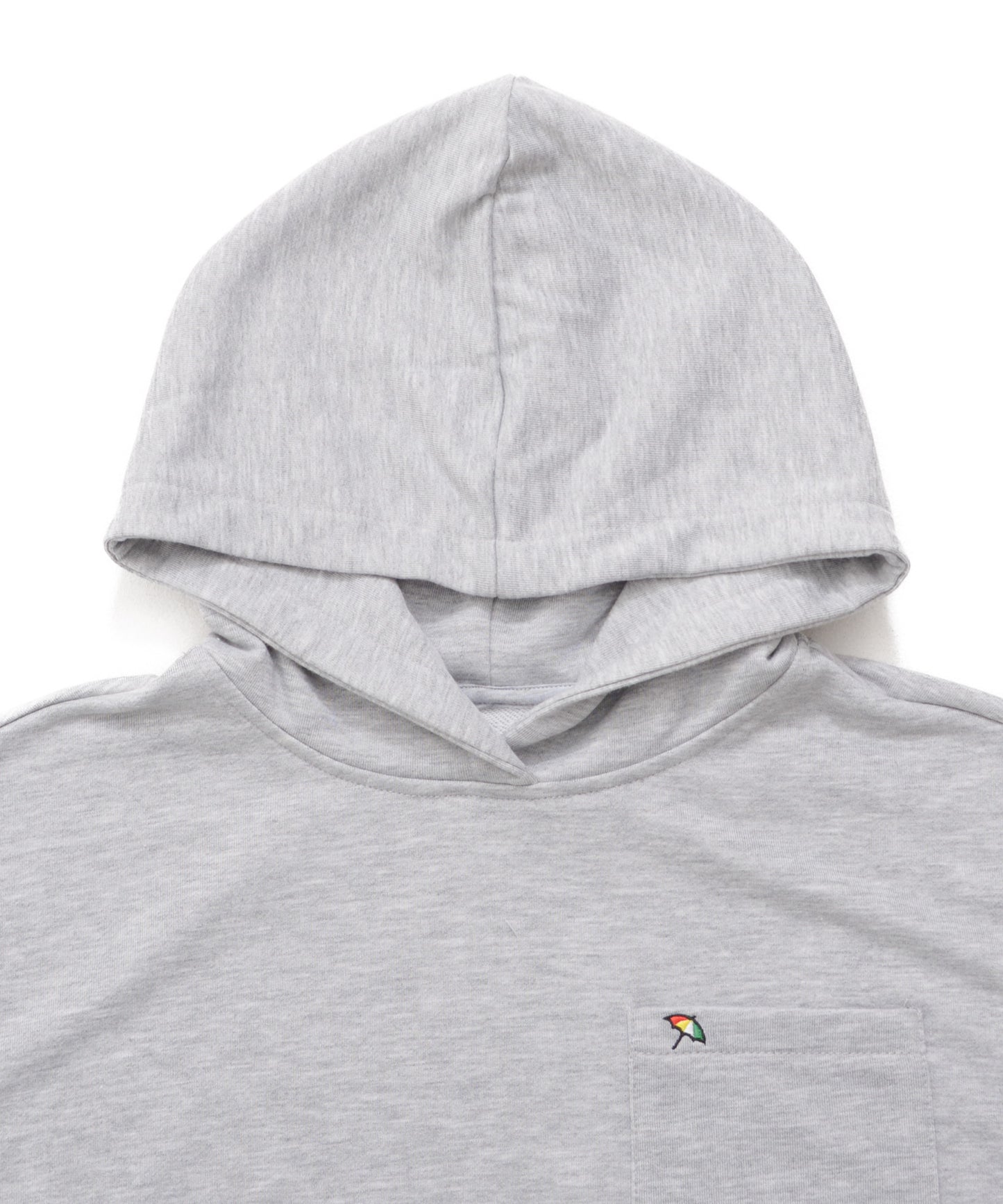 パーカーベスト + シャツ レイヤードセット