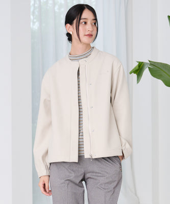 ウールライクメルトン コクーンジャケット