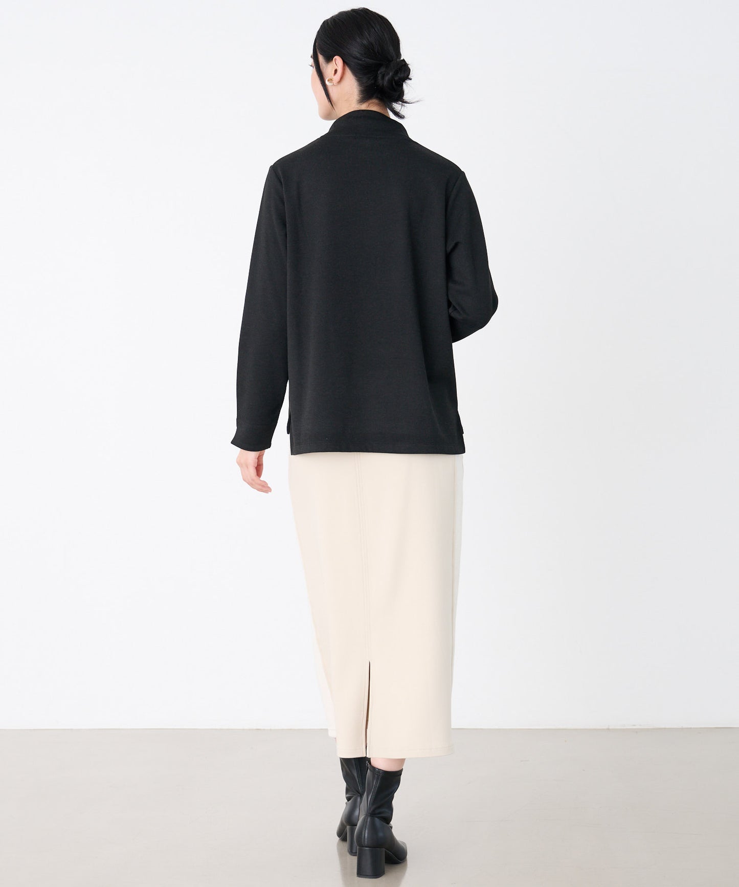 マシュマロリブ フードライクプルオーバー