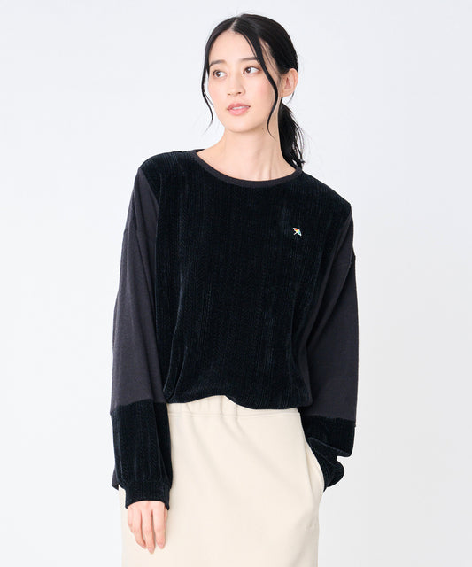 Arnold Palmer 【予約】異素材ミックス ドッキング プルオーバー