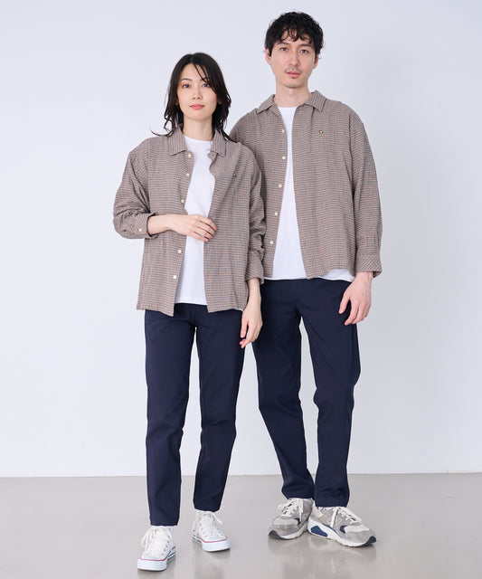 Arnold Palmer シェア パナマチェック 長袖シャツ + 半袖Tシャツ セット