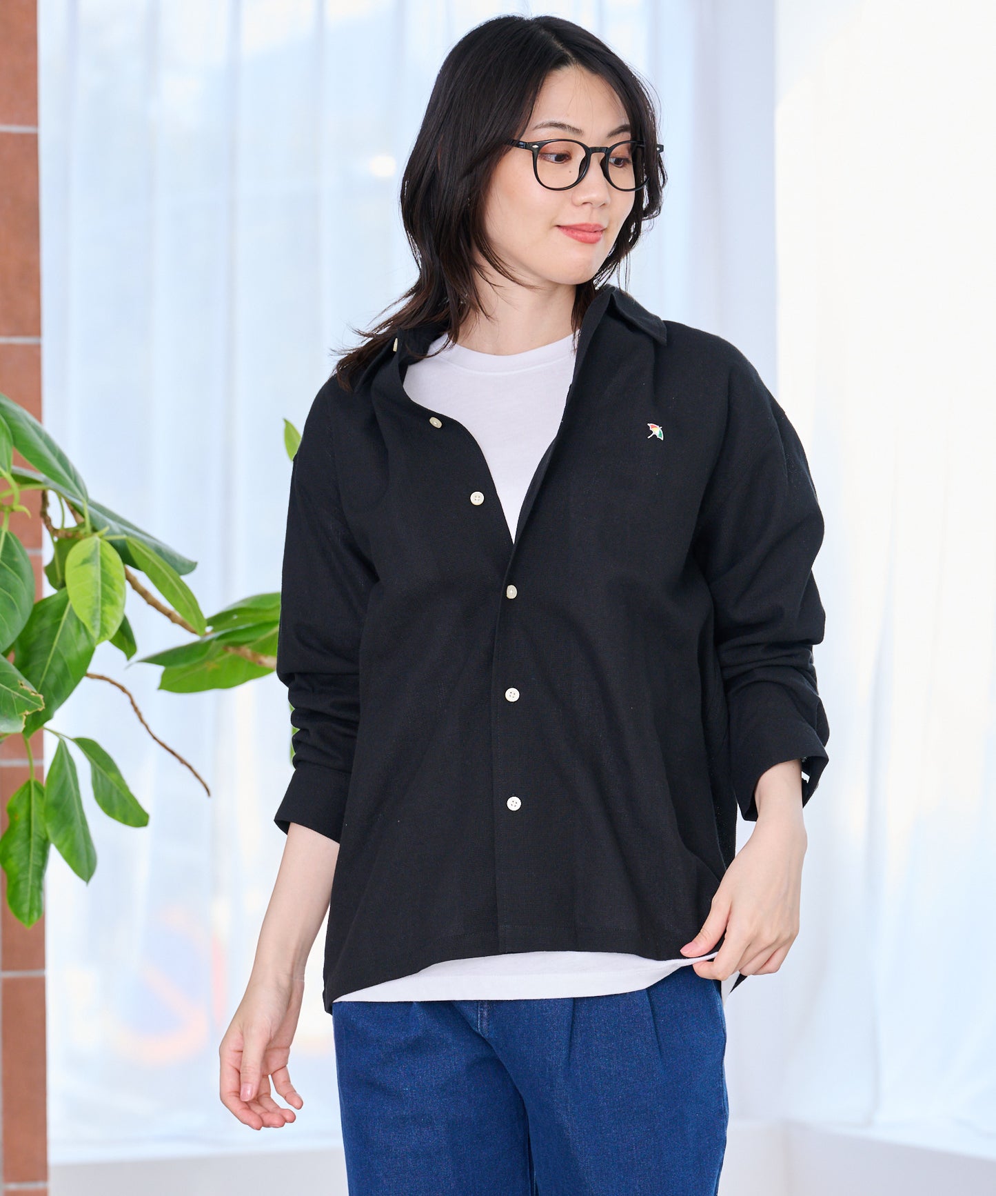 シェア パナマ 長袖シャツ + 半袖Tシャツ セット