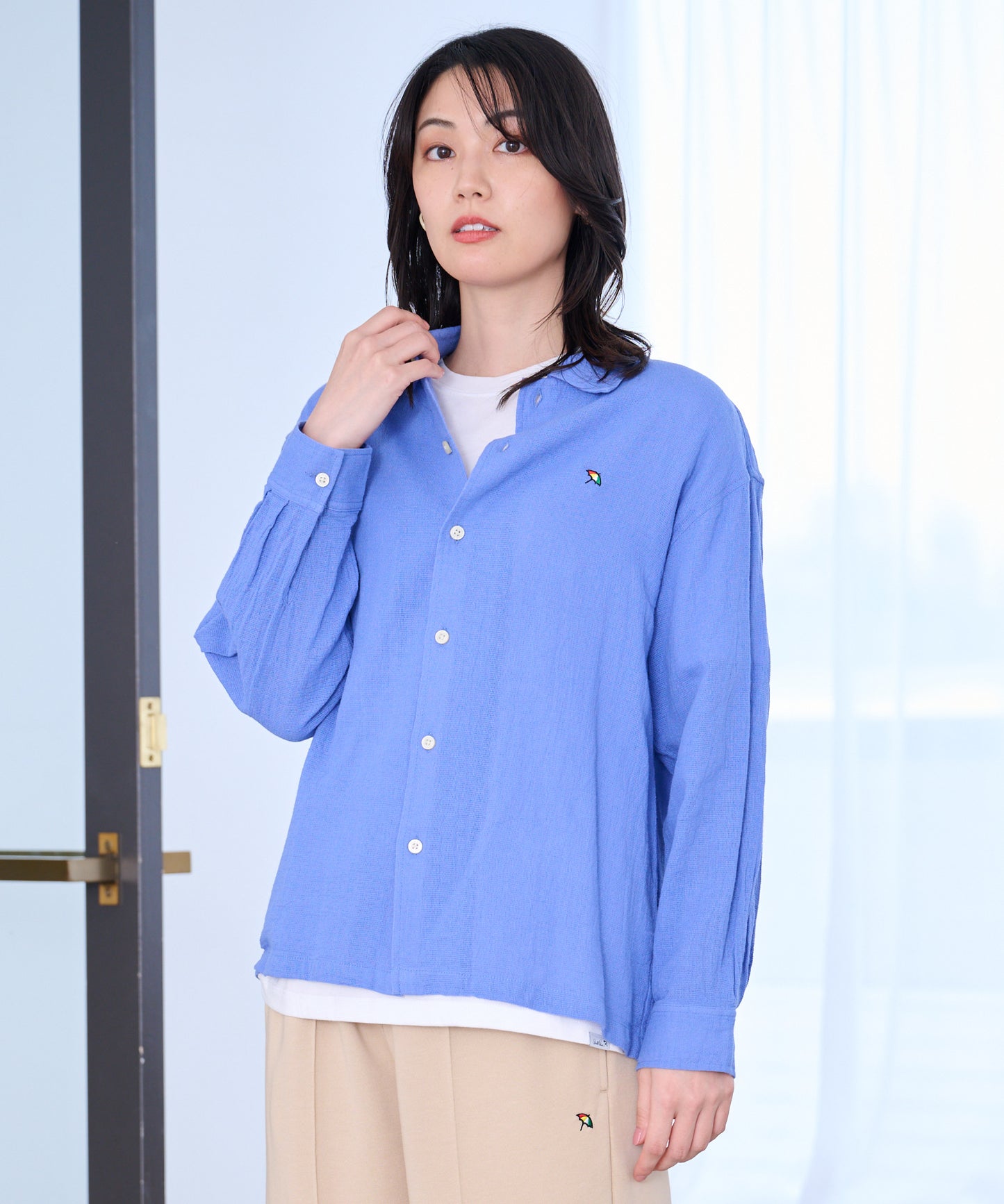 シェア パナマ 長袖シャツ + 半袖Tシャツ セット