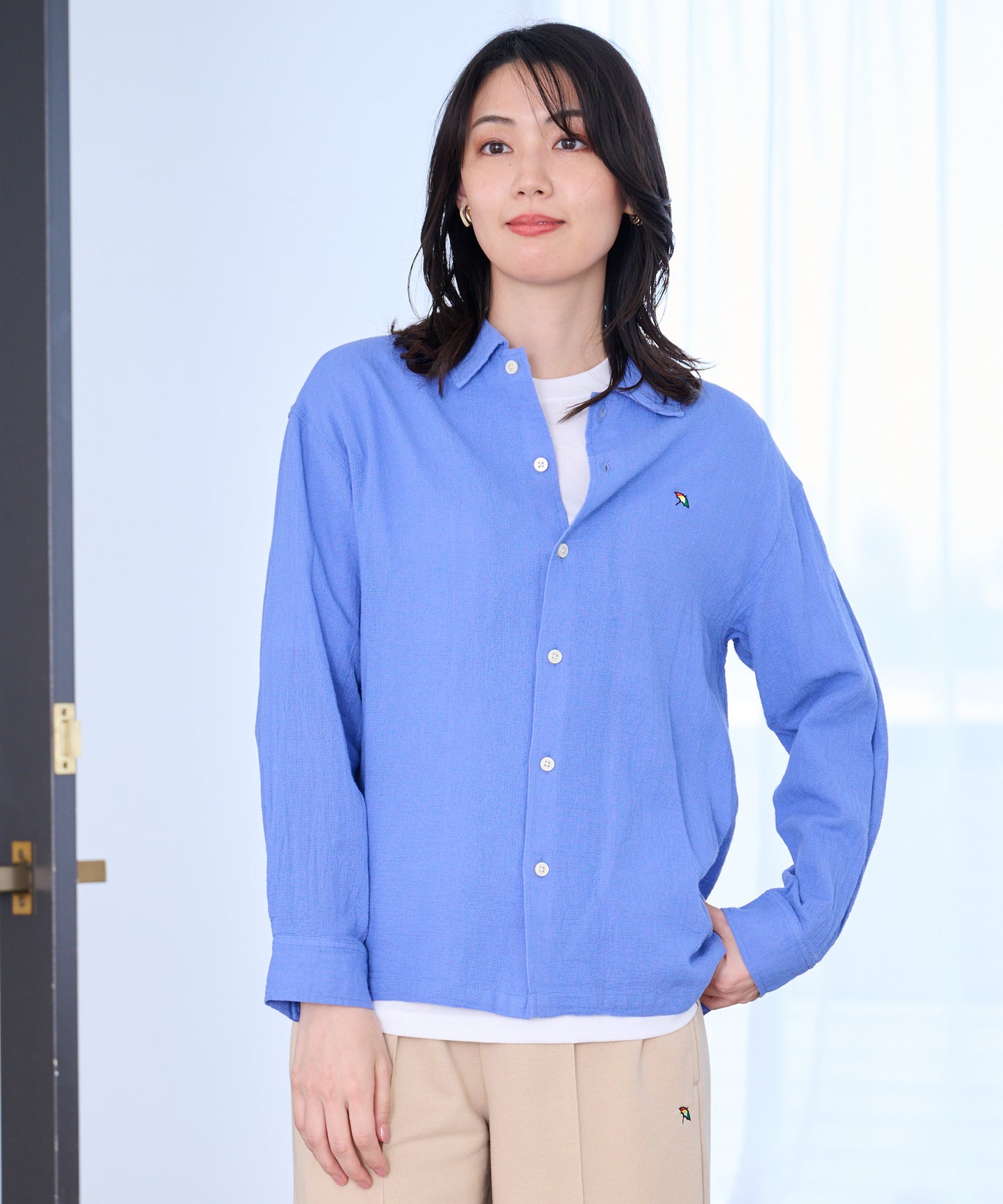 シェア パナマ 長袖シャツ + 半袖Tシャツ セット