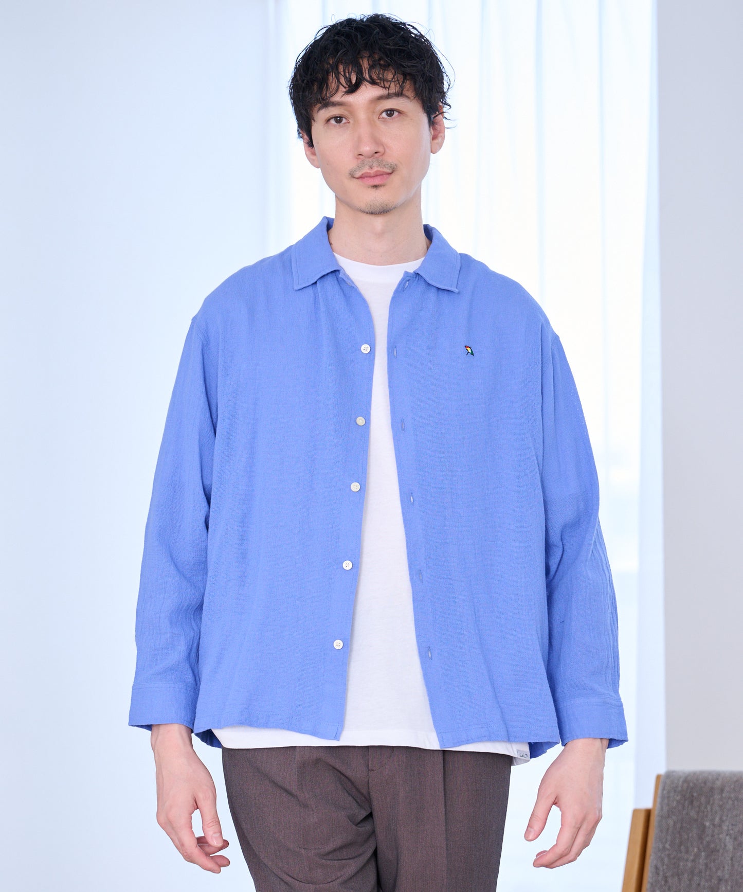 シェア パナマ 長袖シャツ + 半袖Tシャツ セット