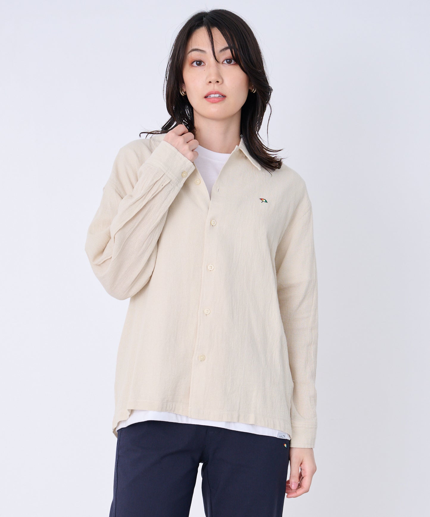 シェア パナマ 長袖シャツ + 半袖Tシャツ セット