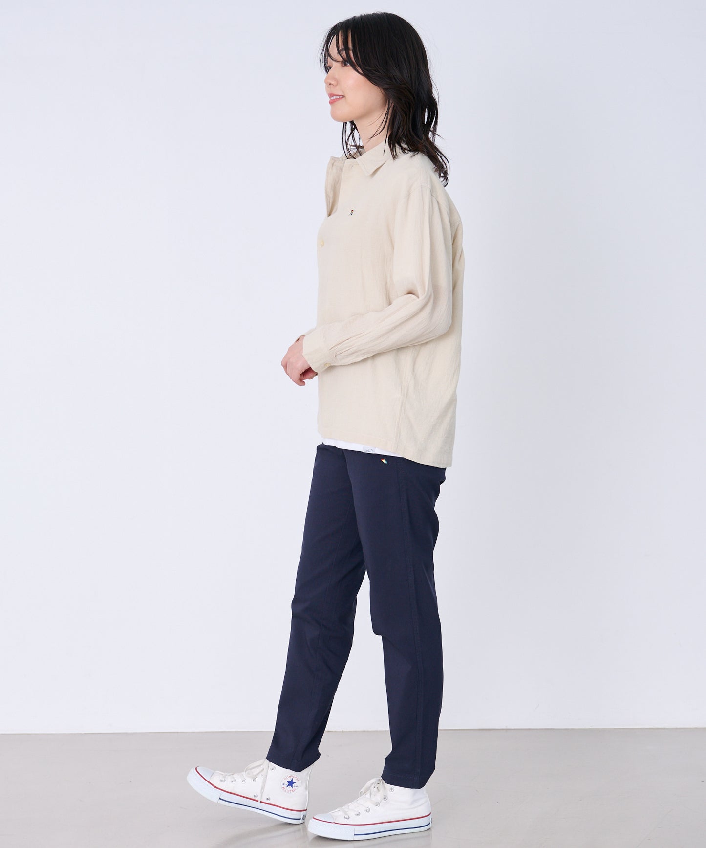 シェア パナマ 長袖シャツ + 半袖Tシャツ セット