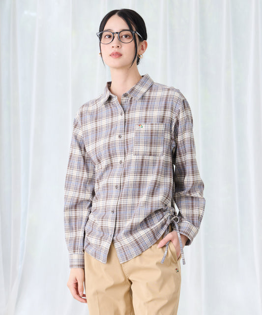 Arnold Palmer サイドシャーリング 先染めチェック シャツ