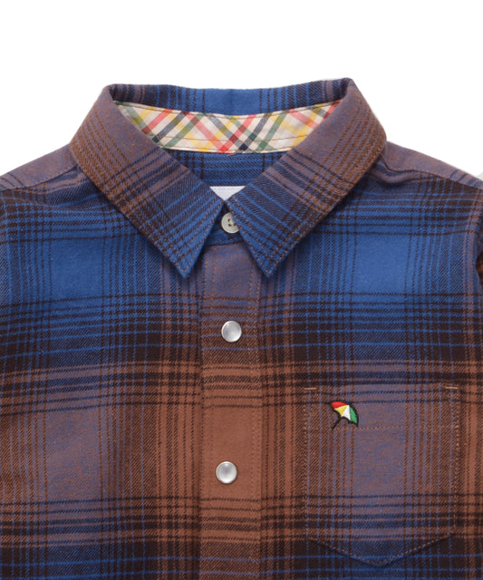 Arnold Palmer ネルチェック 長袖シャツ【キッズ】